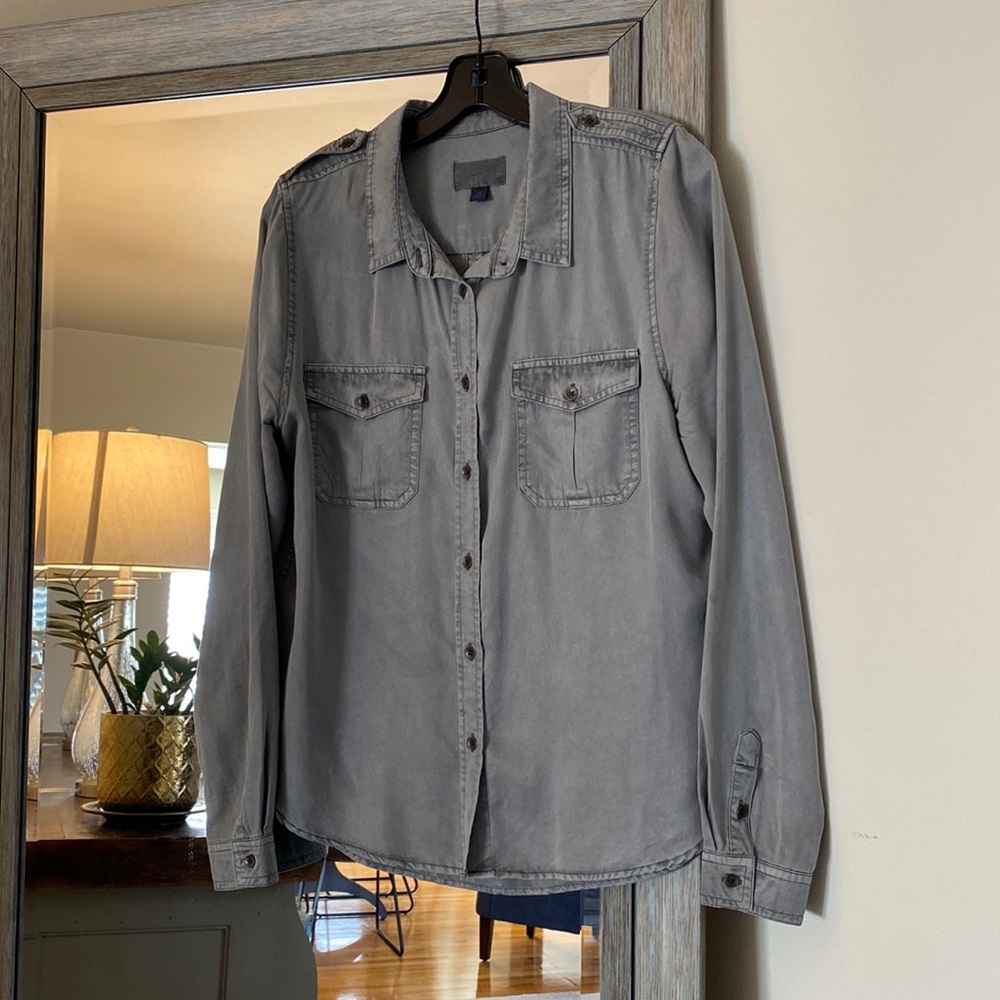 Universal Thread, Sz M, Collared Utility Fitted B… - image 1